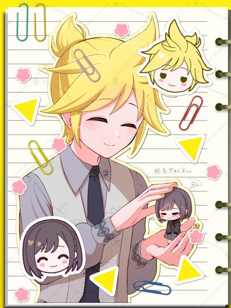 レンと小さくなった絵名