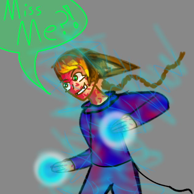 fan art of Carly McCullagh's character