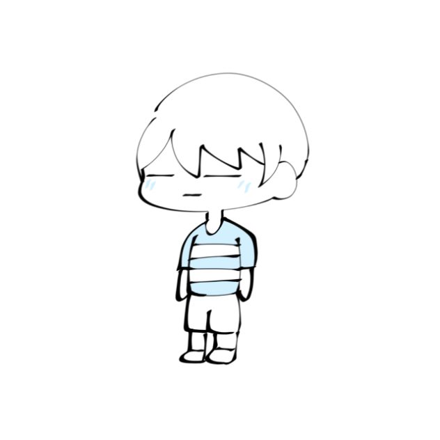 髪が伸び縮みするフリスク