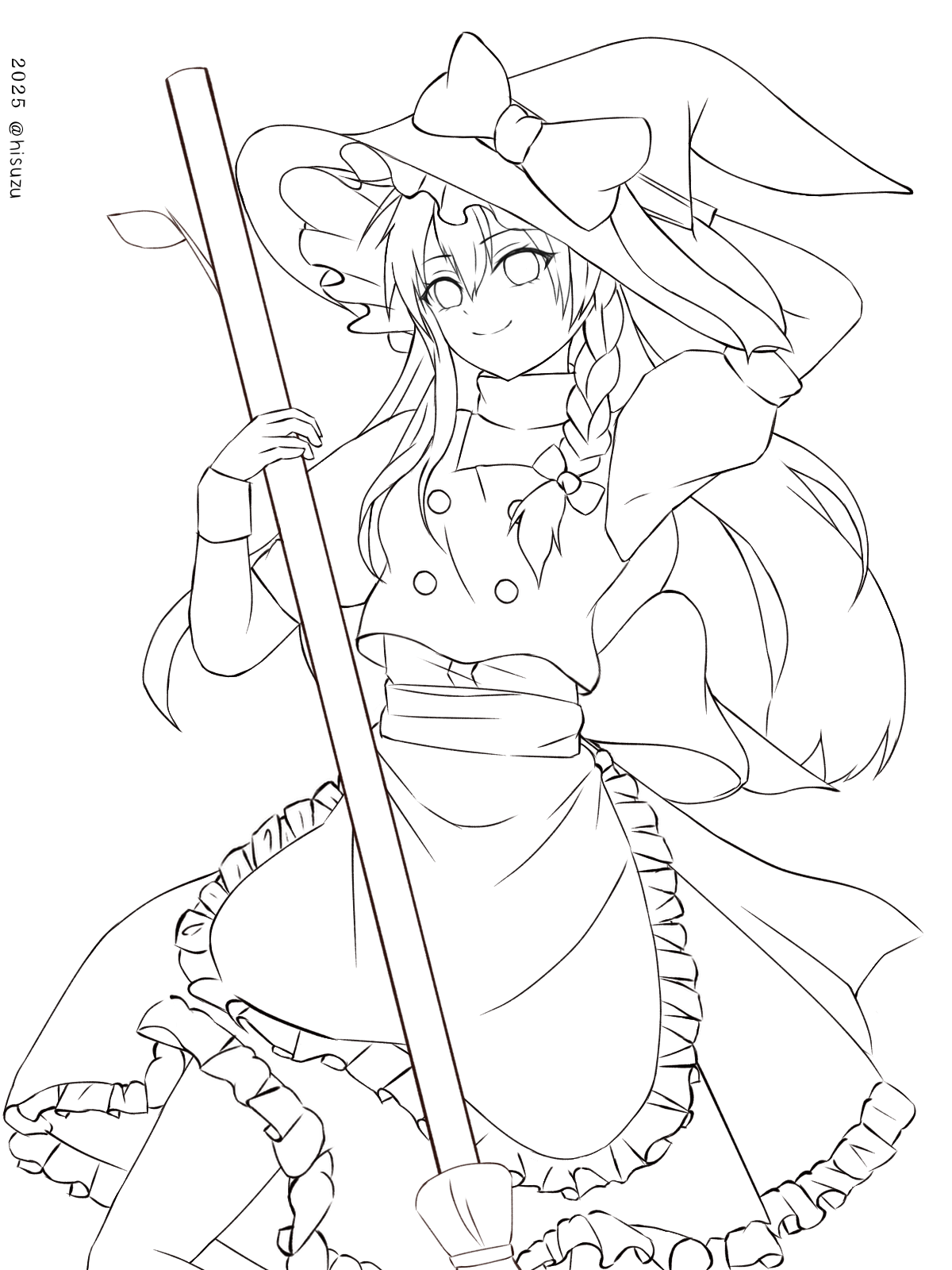 東方・線画 - ibisPaint