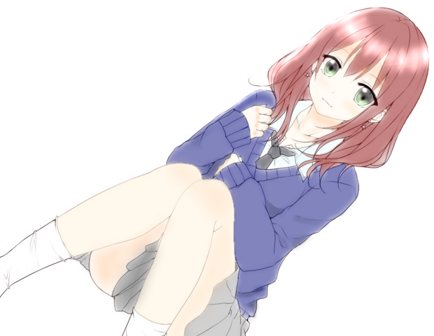 女の子（塗り絵）