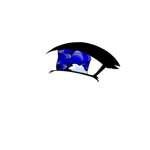 Random ocean eye - ibisPaint
