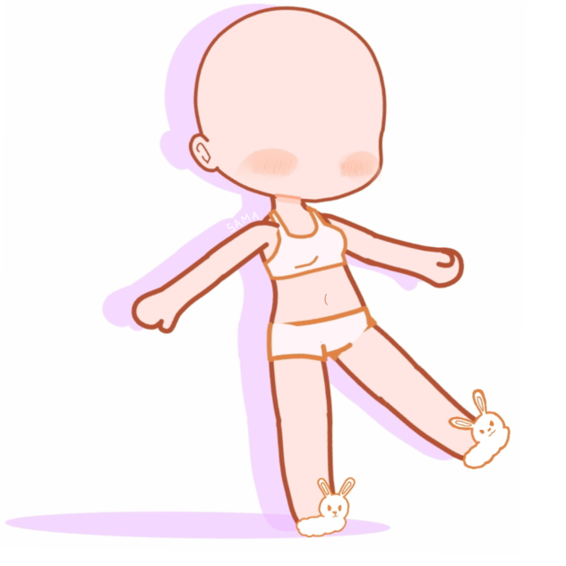 Gacha Evil Bunny Shoes Version