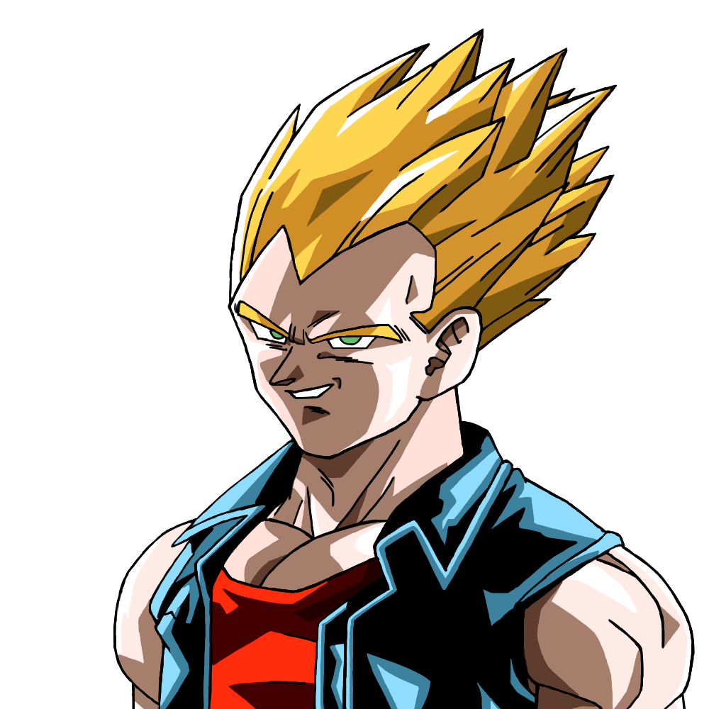 ドラゴンボールGT ベジータ（超サイヤ人） - ibisPaint