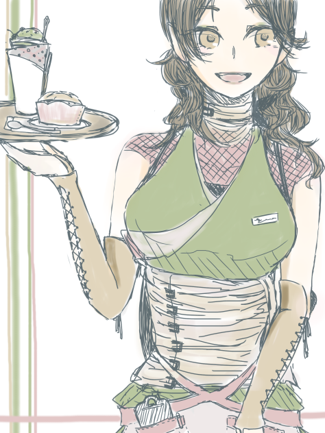 茶屋の看板娘