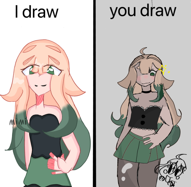 I draw you draw with Mimi no.
