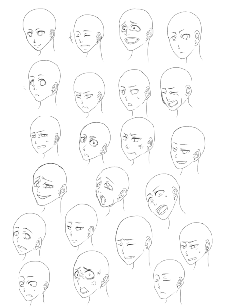 表情色々