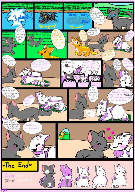 Chloe and Slimer 📄Pg 9📄