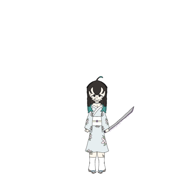 My jjk oc again! Made by tabi!