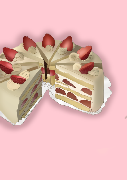 Strawberry shortcake!🍰🍓✨🌙
