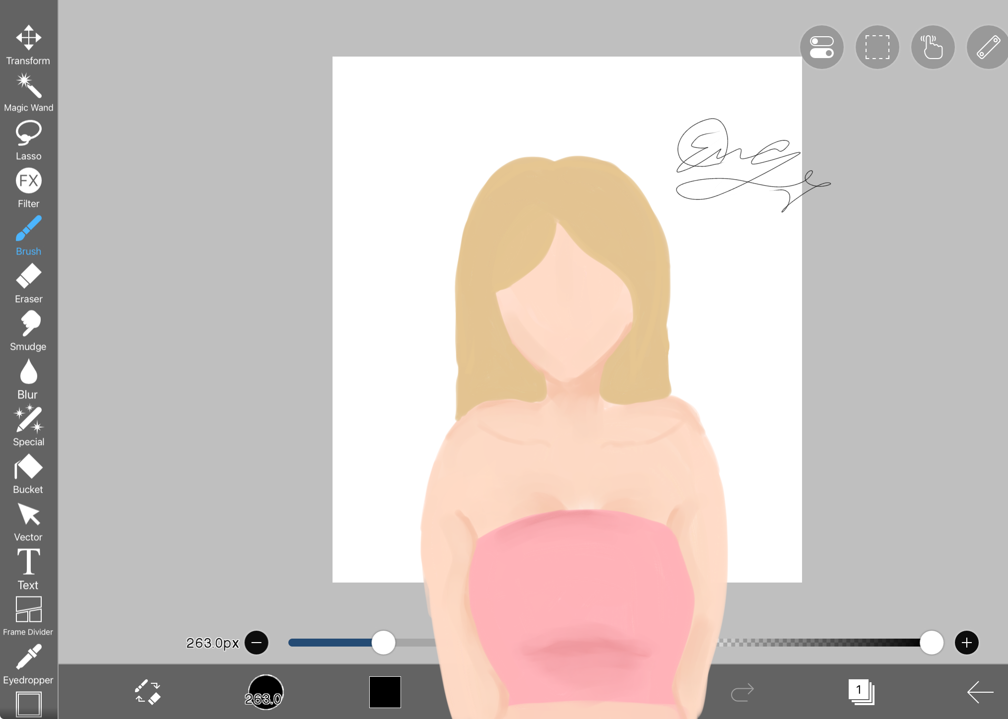 Faceless - ibisPaint