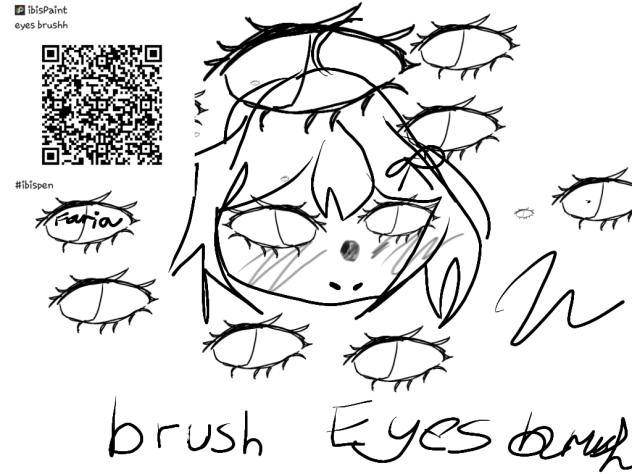 eyes brush