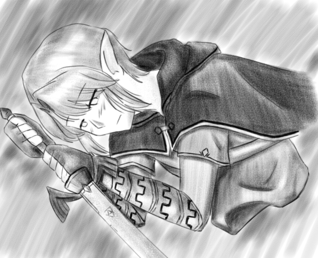 Lonely Knight of Hyrule - ibisPaint