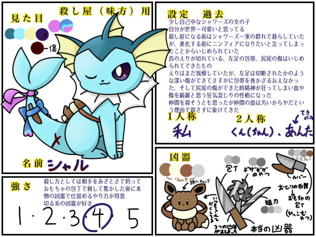キャラ募集です！💧