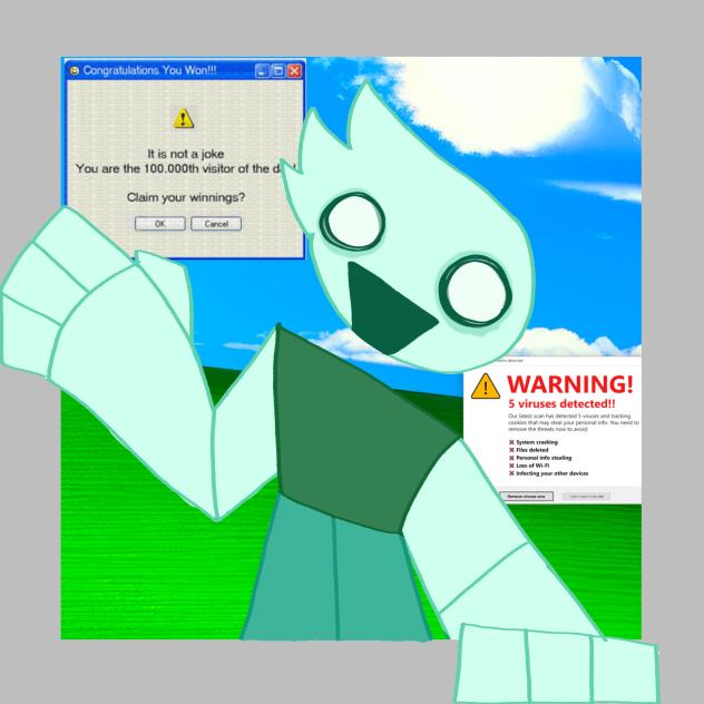 Silly adware program