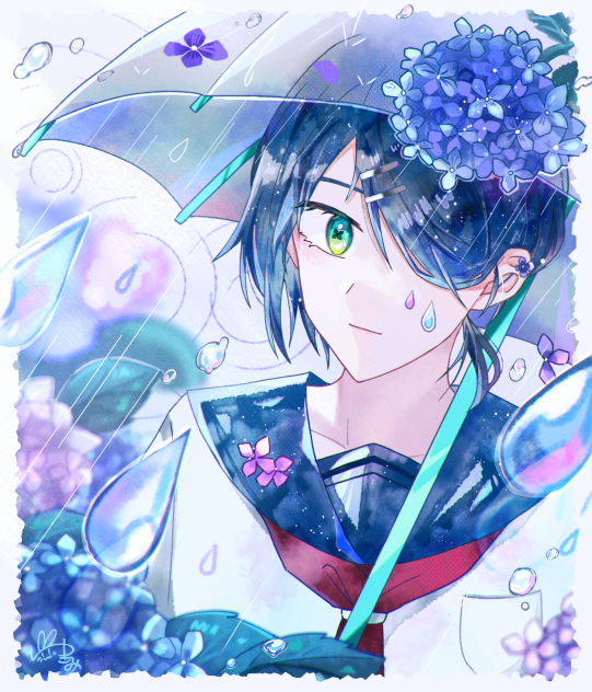 雨色