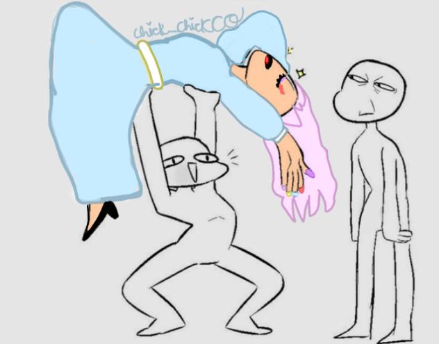 Three person collab - ibisPaint