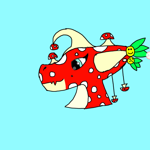 My own dragon puppet oc