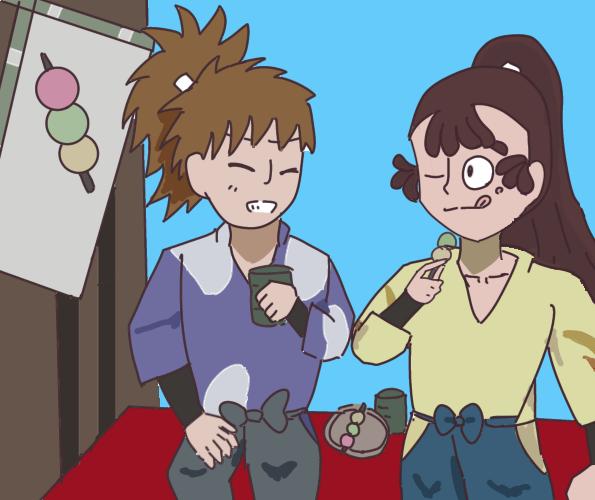 鉢屋と尾浜