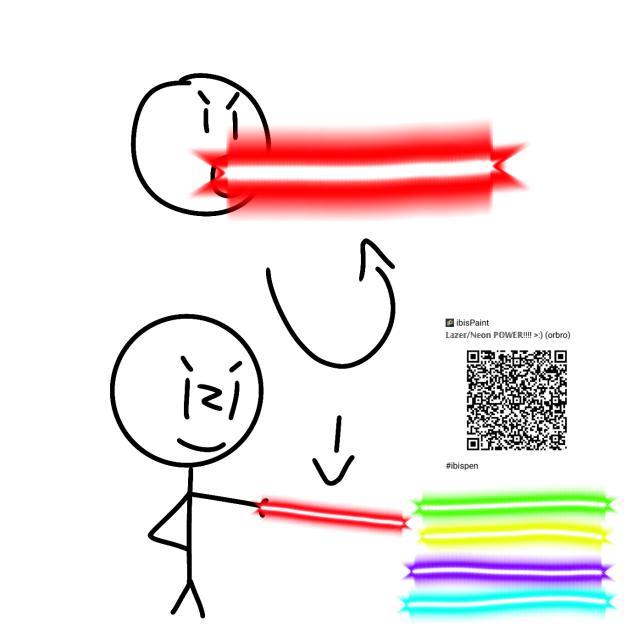 laser and neon power!