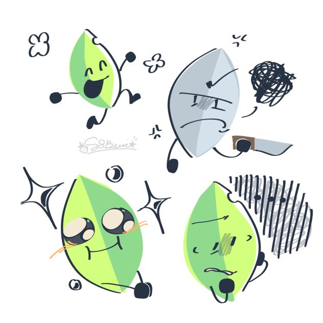 Leafy doodles💚