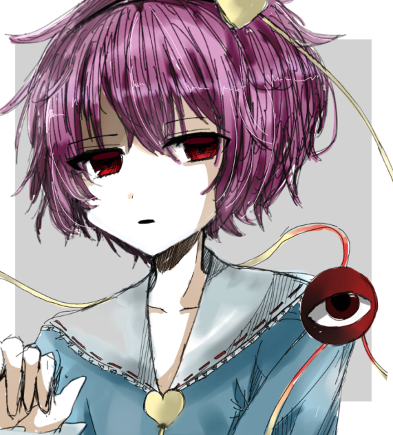 さとりちゃん落書き