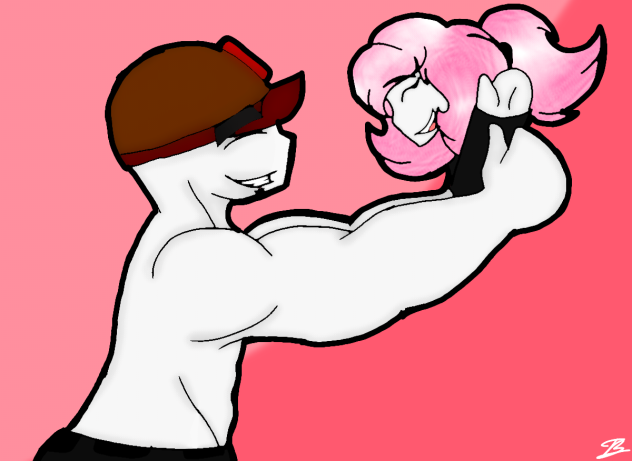 Baby Guest and her dad (Macho Guest)