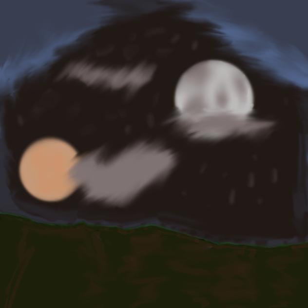 Night landscape