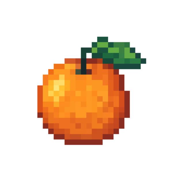 orange pixel