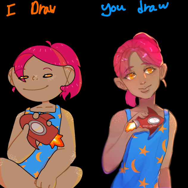 I draw u draw wit the king squid.