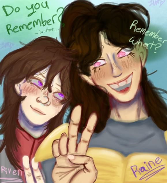 Fanart of JkrX5's Riven and Raine