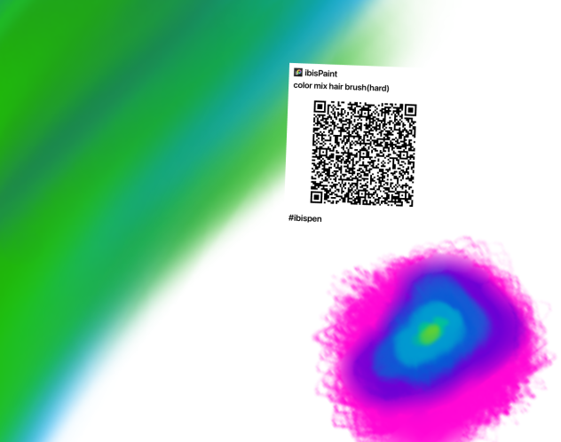 Color mix hair brush(hard)