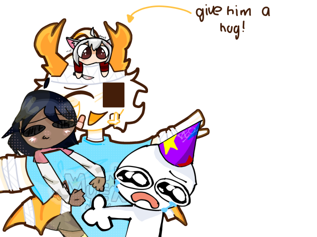 Hug collab