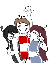 Friends at the beach