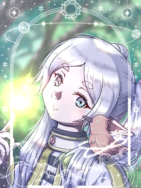 フリーレンと鳥