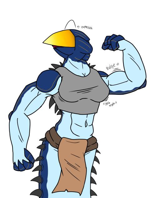 Hanna the Ice Worm 💪🥵