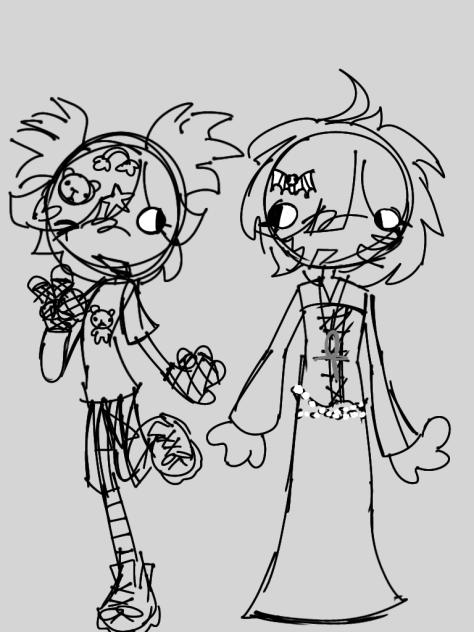random sketch of ocs