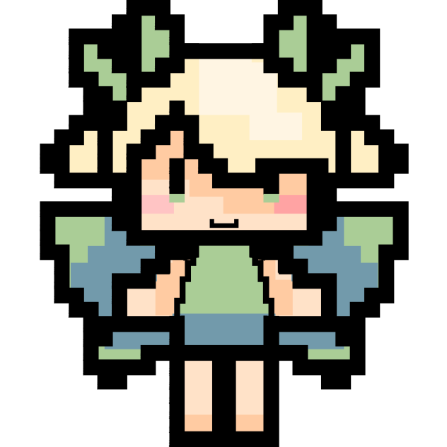 Pixel art fairy