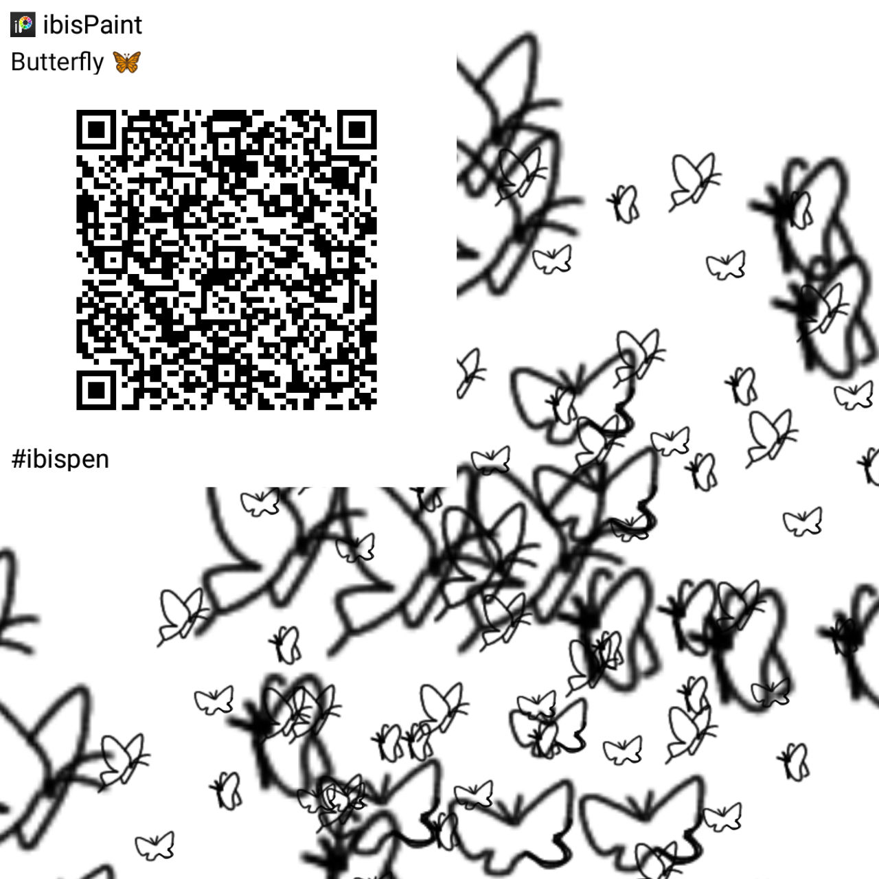 Butterfly 🦋 brush - ibisPaint