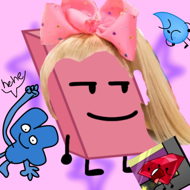 eraser is wearing your wig