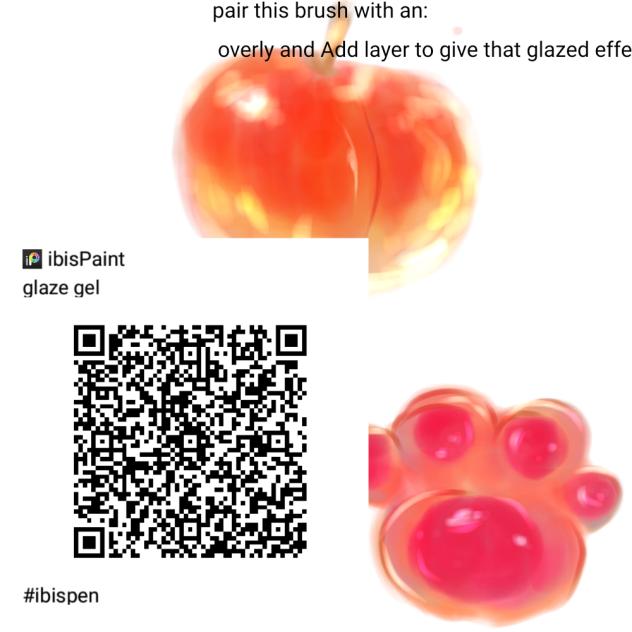 Glaze gel