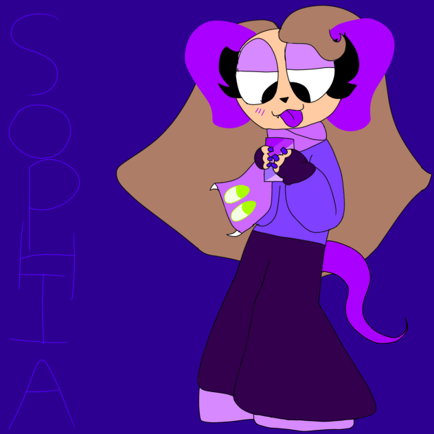 My friend Sophia from school!