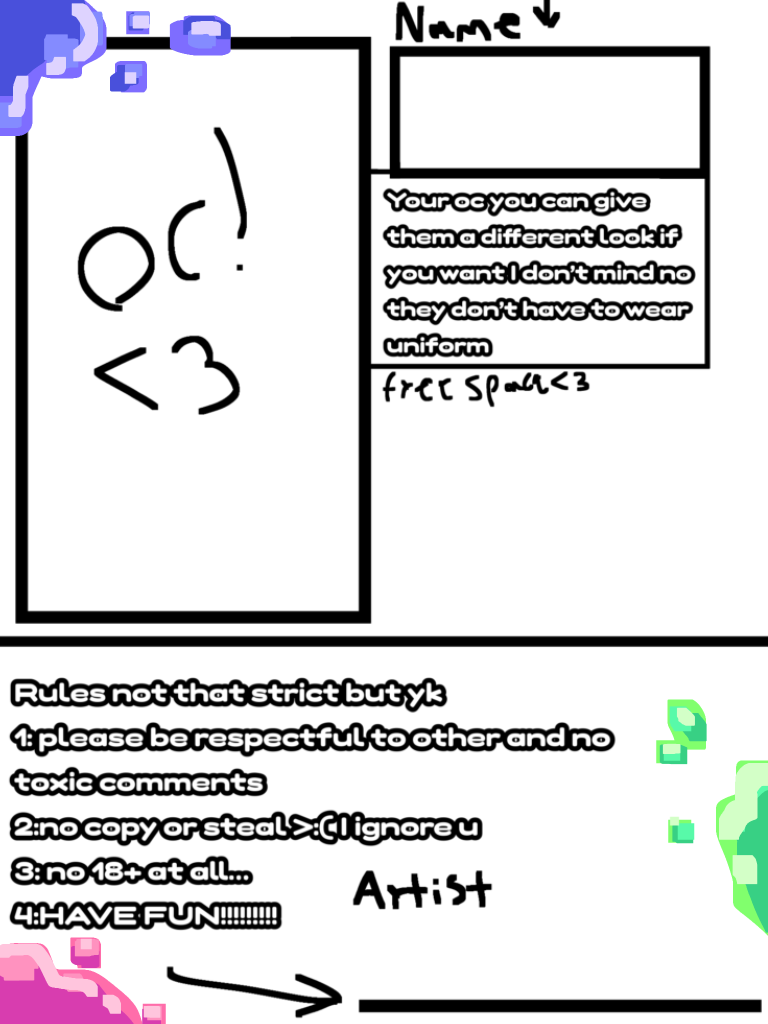 MY STUDENTS SHEET for my art class - ibisPaint