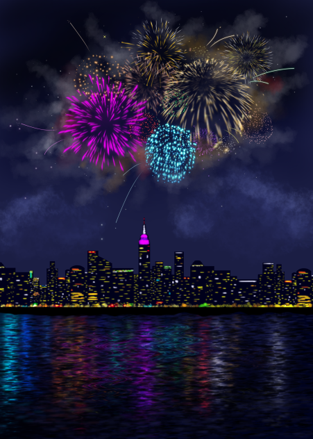 Fireworks in NYC