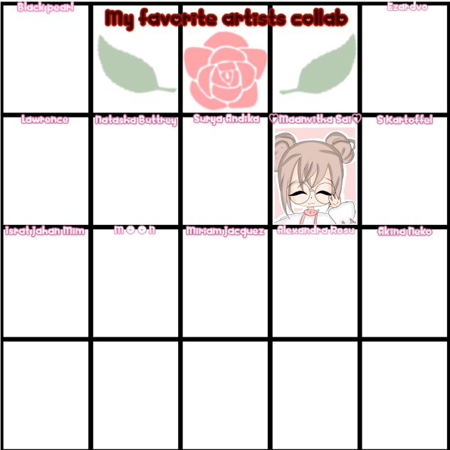 Nayeli Greens Fav artists collab