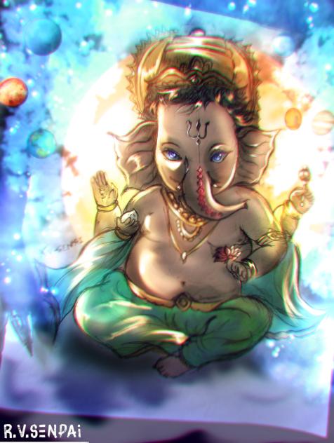 Ganesha Glowart