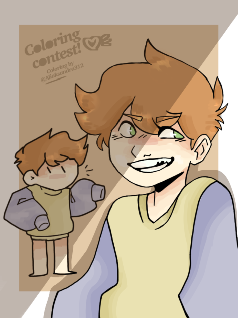 FOR A COLORING CONTEST! - ibisPaint