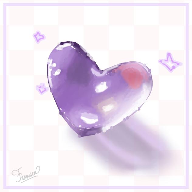 心💜