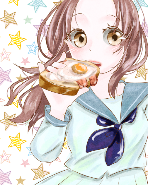 遅刻したくせに、いいもん食ってんなぁ