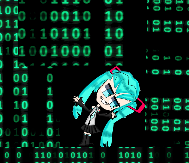 Edgy miku👘🌑🌘